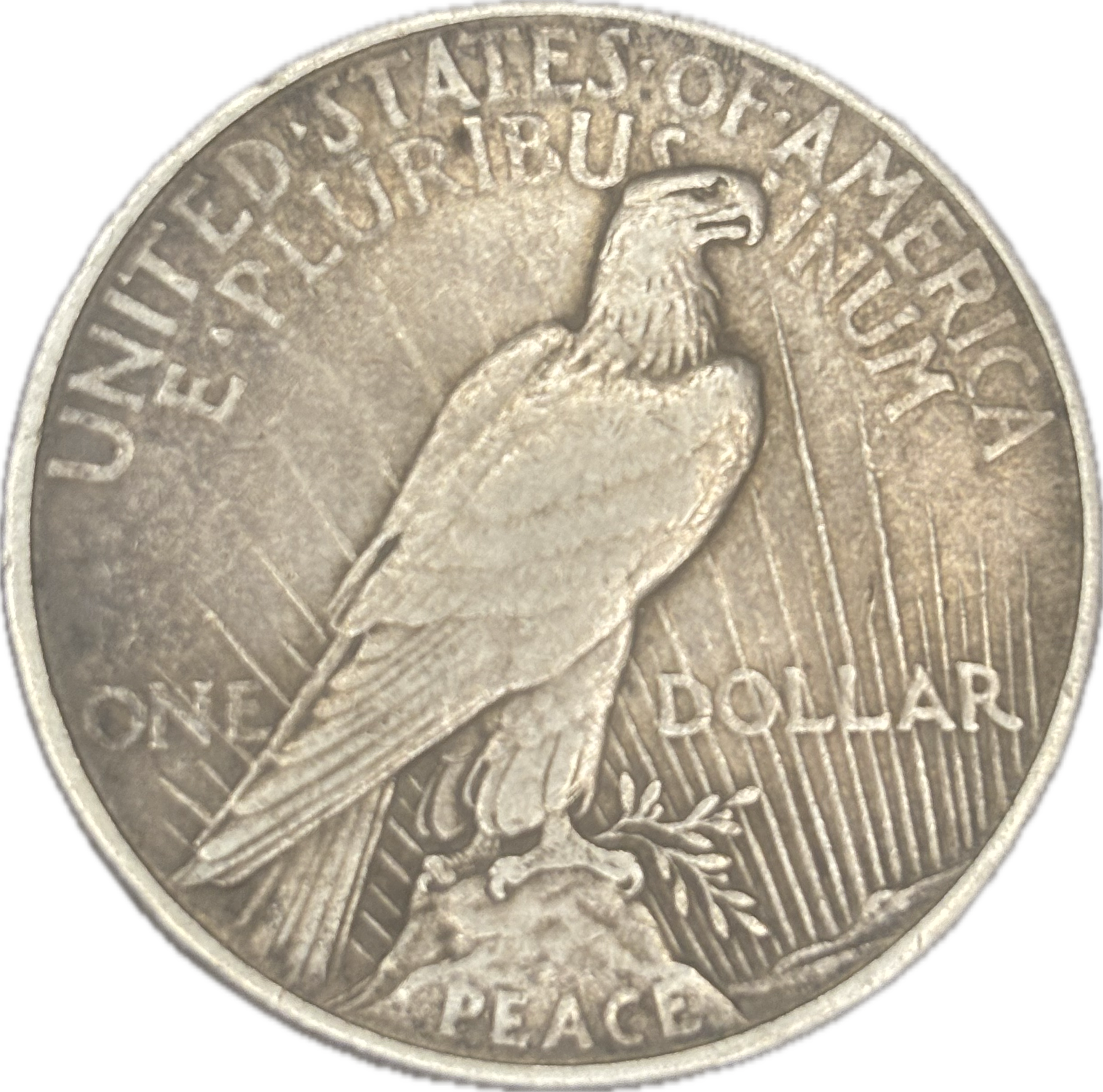 1921 Peace Dollar ANACS EF 40