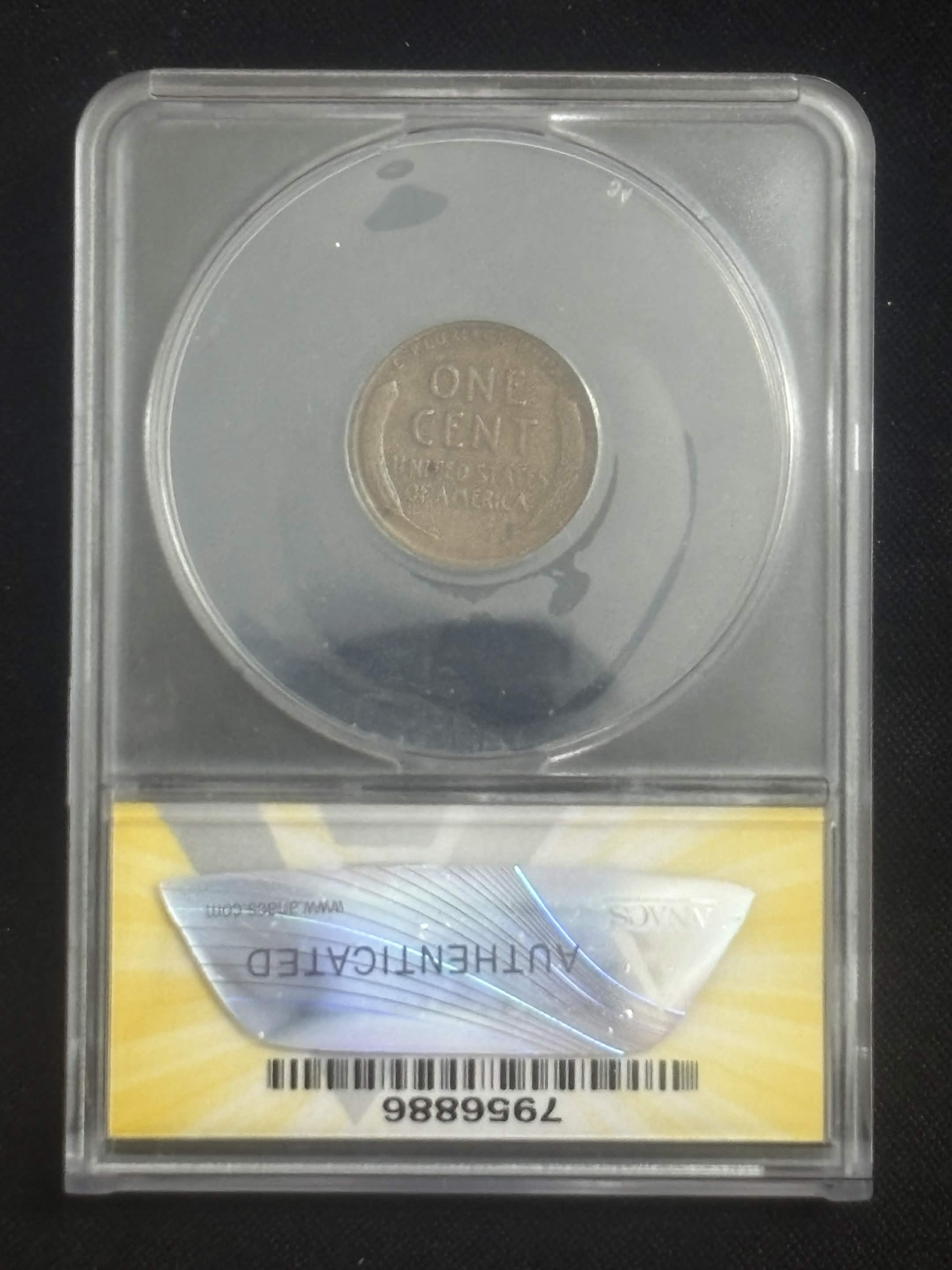 1922 D No D Strong Reverse Cent ANACS F-12 FS-401 Die 2 Key Date